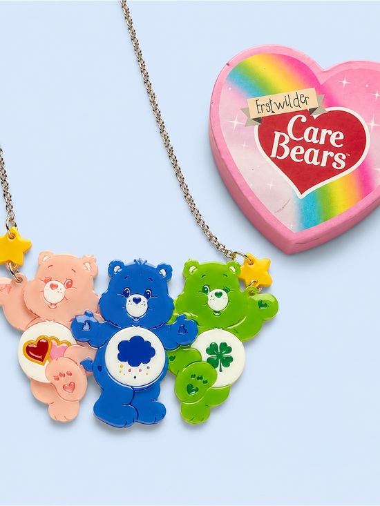 Erstwilder Jewelry - Erstwilder x Care Bears Necklace/Rare Collectible Resin Pendant/Box Included